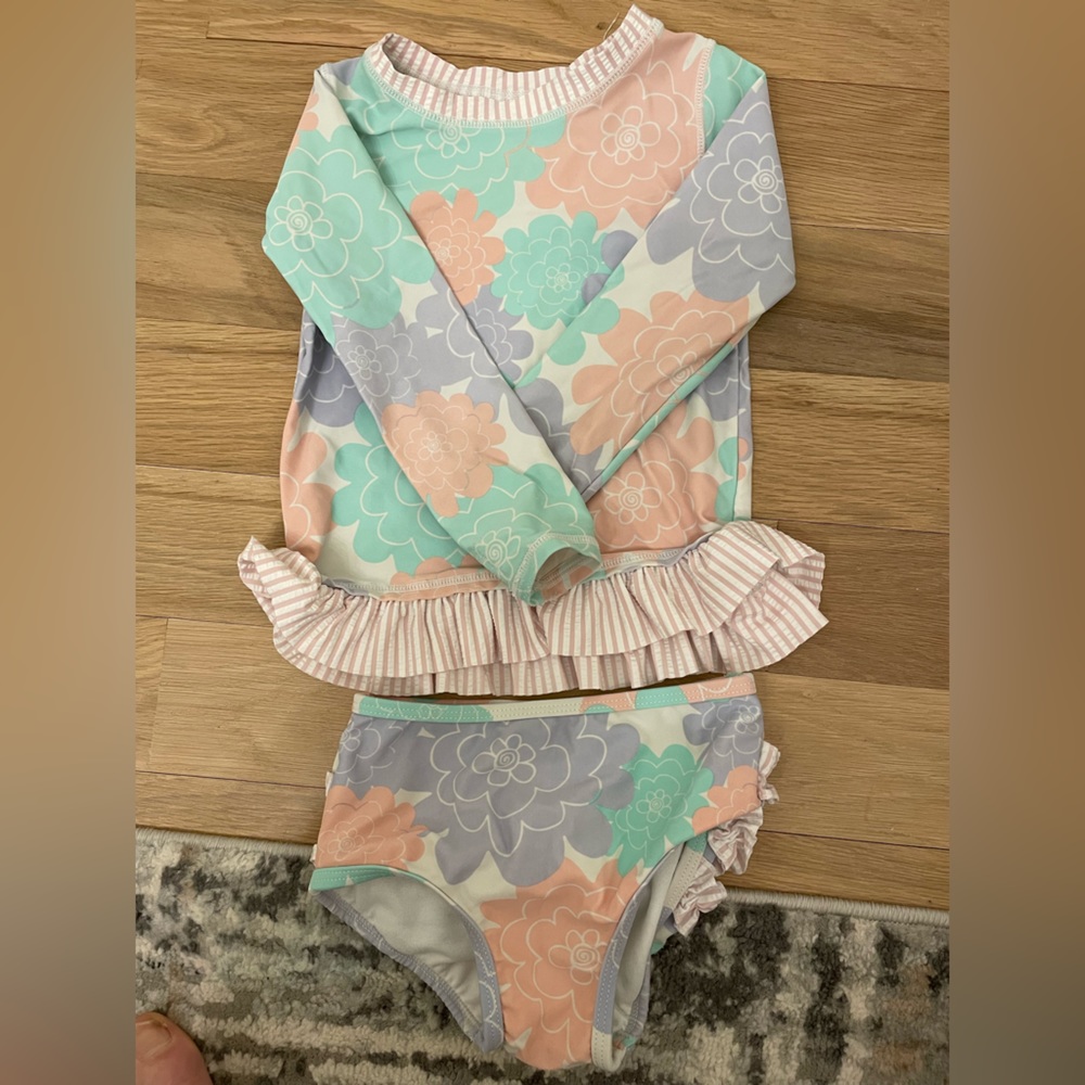 Ruffle Butts 3T 2 piece swimsuit